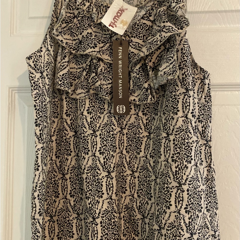 Fenn Wright Manson Monochrome Patterned Blouse